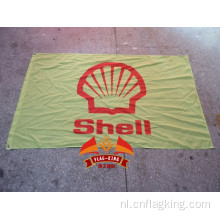 Shell Rimula serie motorolie merk logo vlag 90X150CM maat polyester olie banner Shell banner